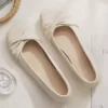 Sheepskin Ballet Flats