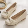 Sheepskin Ballet Flats