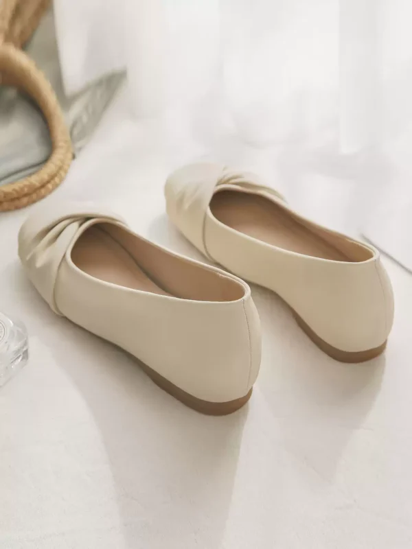 Sheepskin Ballet Flats