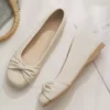 Sheepskin Ballet Flats